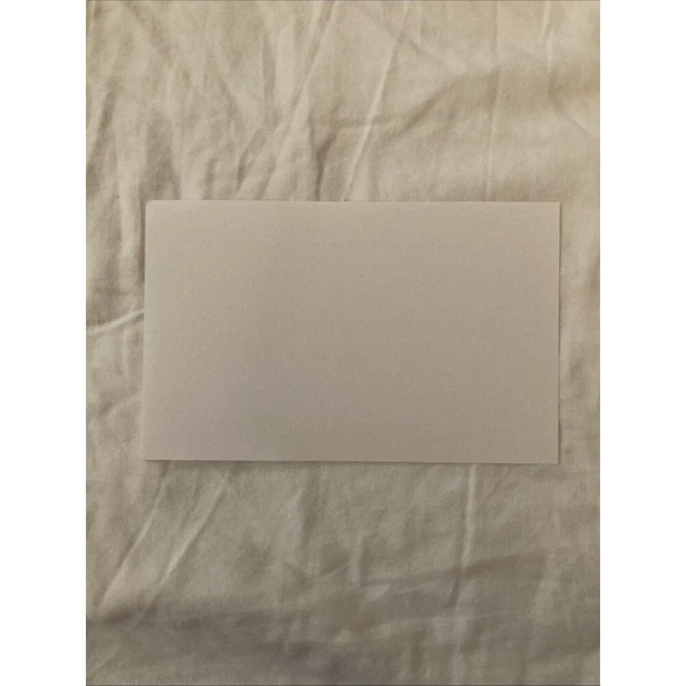 Unbranded 5x8 inch Ruled Index Cards - White | 1 Index Card Only